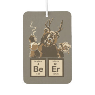 Désodorisant Pour Voiture Chimie bière découverte par l'ours
