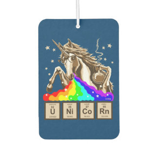 Désodorisant Pour Voiture Chimie licorne vomit arc-en-ciel