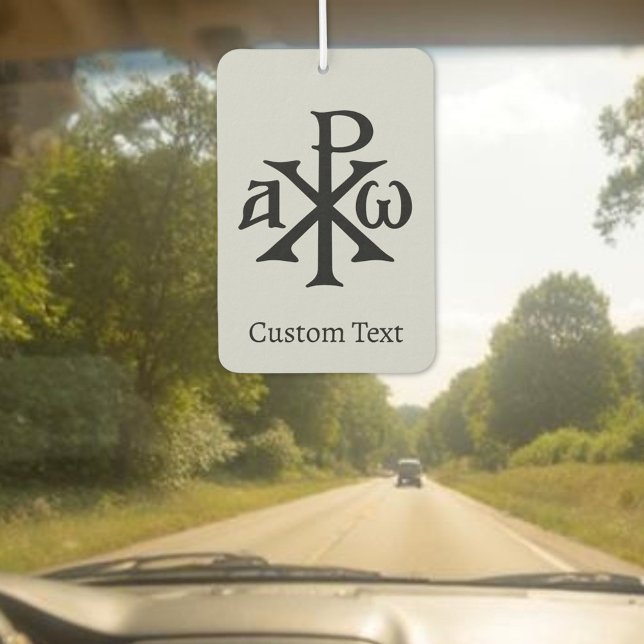 Désodorisant Pour Voiture Chréogramme Chi Rho (Créateur téléchargé)