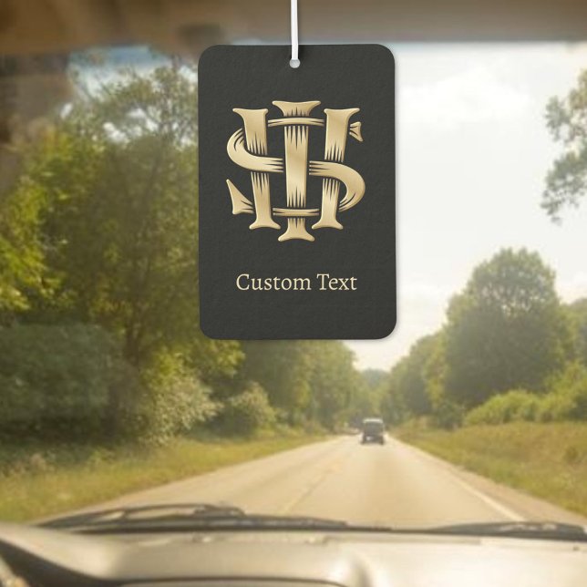 Désodorisant Pour Voiture Christogramme IHS (Créateur téléchargé)