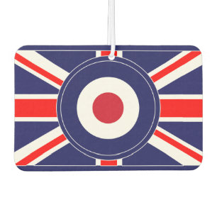 Désodorisant Pour Voiture Cible Union Jack Mods Angleterre