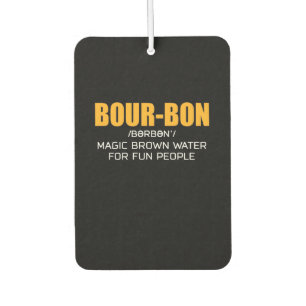 Désodorisant Pour Voiture Cigar Lover   Bourbon Magic Brown