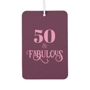 Désodorisant Pour Voiture Cinquante et fabuleux anniversaire de Bourgogne