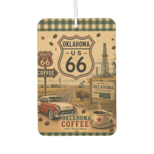 Désodorisant Pour Voiture Circuit de l'Oklahoma 66 Café Course en voiture