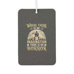 Désodorisant Pour Voiture Citation d'Horreur d'Halloween Château Hanté Imagi