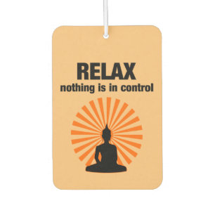 Désodorisant Pour Voiture Citation drôle de Bouddha pour se détendre