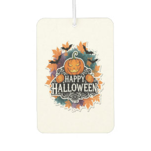 Désodorisant Pour Voiture Citations amusantes et Éffrayantes d'Halloween Hap