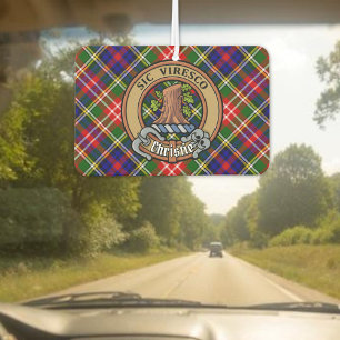 Désodorisant Pour Voiture Clan Christie Crête sur Tartan