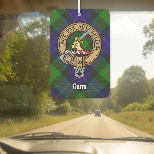 Désodorisant Pour Voiture Clan Gunn Crest (Créateur téléchargé)