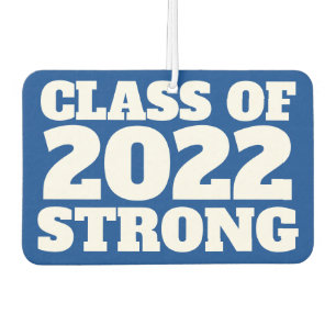 Désodorisant Pour Voiture Classe de 2022 forte année senior bleu