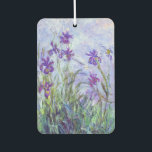 Désodorisant Pour Voiture Claude Monet - Lilac Irises / Iris Mauves<br><div class="desc">Lilac Irises / Iris Mauves - Claude Monet, 1914-1917</div>