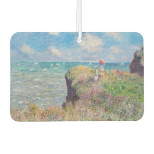 Désodorisant Pour Voiture Claude Monet - Promenade sur la falaise à Pourvill