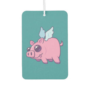 Désodorisant Pour Voiture Cochonnet Mignon Volant Derpy Kawaii