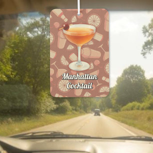 Désodorisant Pour Voiture Cocktail Manhattan