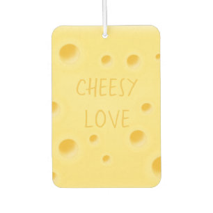 Désodorisant Pour Voiture Cœur de fromage personnalisé adorable "Amour Froma