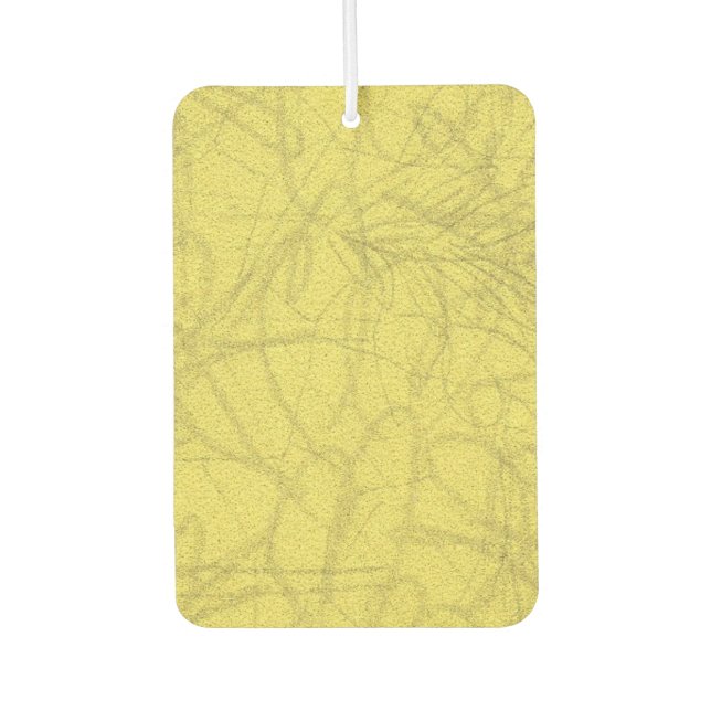 Désodorisant Pour Voiture Coeurs et fleurs Abstraits (Devant)