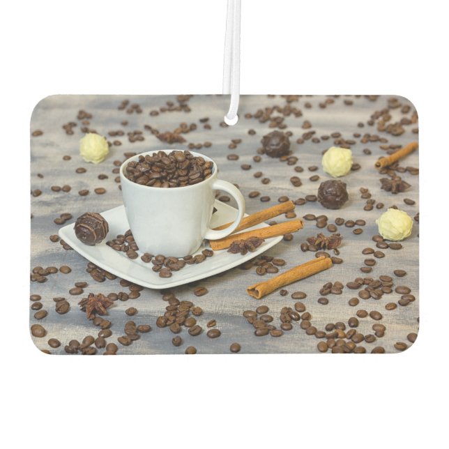 Désodorisant Pour Voiture Coffee and spices (Dos)