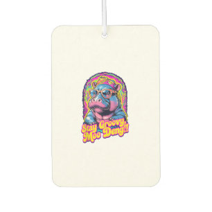 Désodorisant Pour Voiture Coloré Séjour Super Moo Deng Pygmy Hippo Design T