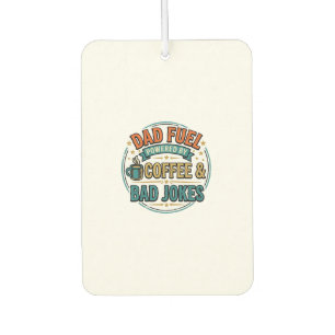 Désodorisant Pour Voiture Conception de chemise vintage Café et mauvaises bl