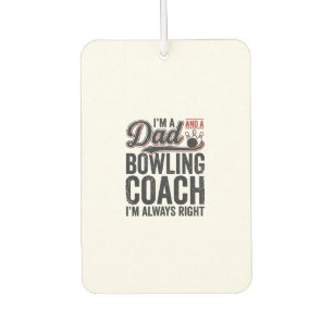Désodorisant Pour Voiture Conception de chemise vintage Entraîneur de bowlin
