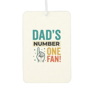 Désodorisant Pour Voiture Conception de famille vintage numéro un de papa_1