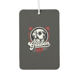 Désodorisant Pour Voiture Conception de lunettes de soleil Golden Retriever