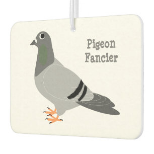 Désodorisant Pour Voiture Conception de pigeon personnalisée