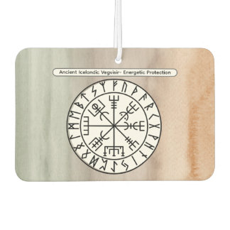 Désodorisant Pour Voiture Conception de symbole de compas viking Vegvisir