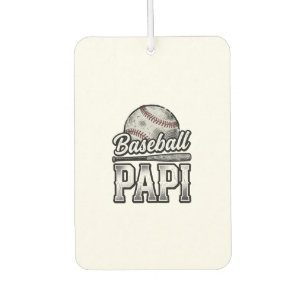 Désodorisant Pour Voiture Conception de T-shirt de Papa de Baseball Vintage