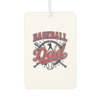 Désodorisant Pour Voiture Conception de T-shirt pour papa de baseball vintag