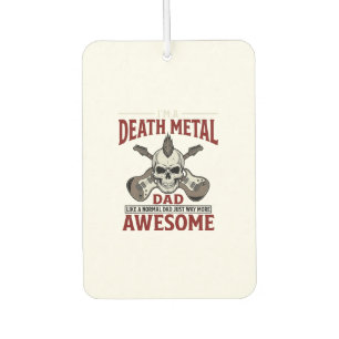 Désodorisant Pour Voiture Conception de t-shirt vintage crâne de papa Death