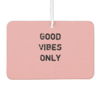 Conception de texte "Good Vibes Only"