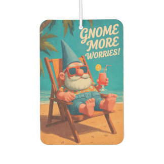 Désodorisant Pour Voiture Conception de vacances à la plage de gnome de styl