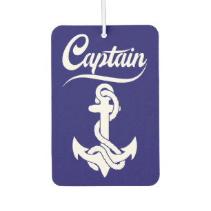 Désodorisant Pour Voiture Conception nautique d'ancre de voilier capitaine