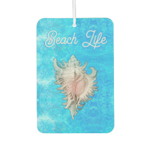 Désodorisant Pour Voiture Conch Shell "Beach Life"
