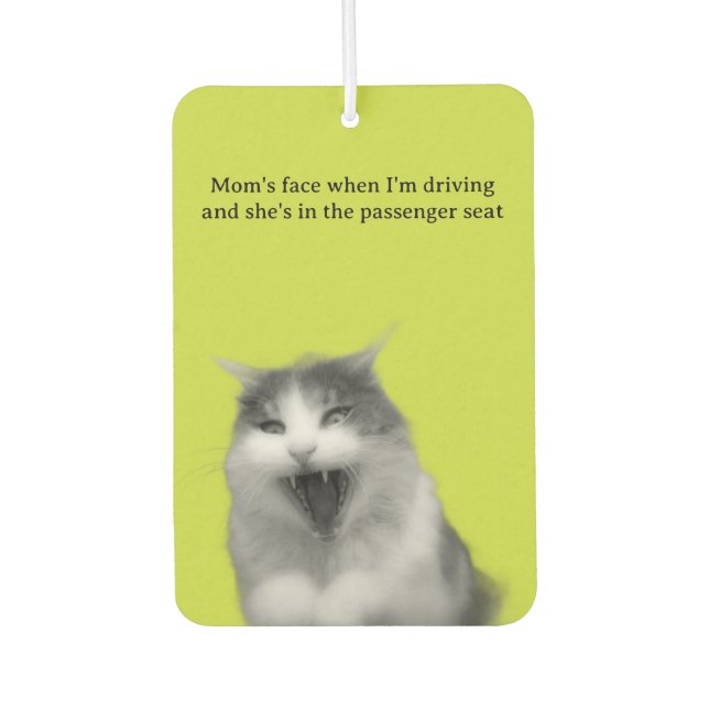 Désodorisant Pour Voiture Conduire avec Maman (Devant)