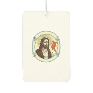Désodorisant Pour Voiture Confus Jésus Tendance de danse virale Silhouette V