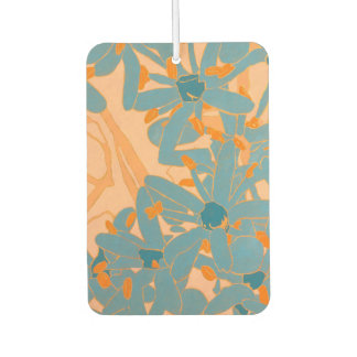 Désodorisant Pour Voiture Contemporary Leaf Design in Peach Phone Cover