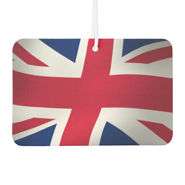 DÉSODORISANT POUR VOITURE COOL UNION JACK UK FLAG (Devant)