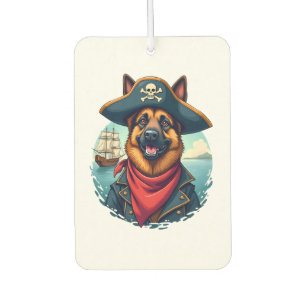 Désodorisant Pour Voiture Copie de Pirate de Chien Berger Allemand