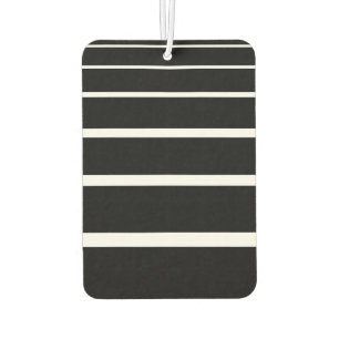 Désodorisant Pour Voiture Coque iphone à rayures noir et blanc