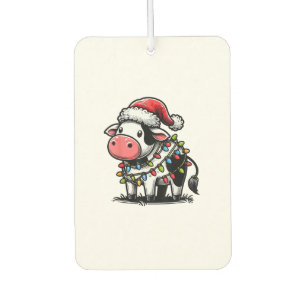Désodorisant Pour Voiture Costume De Noël De Vache Pour Enfants