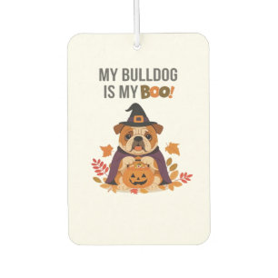 Désodorisant Pour Voiture Costume Halloween Bouledogue  Mon Bouledogue est m