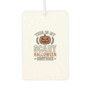Désodorisant Pour Voiture Costume Halloween effrayant Chemise vintage citrou