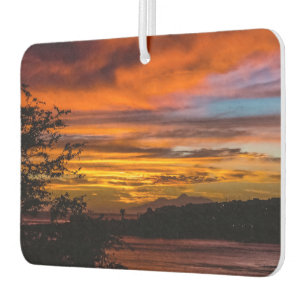 Désodorisant Pour Voiture Coucher de soleil à Praia, Cap Vert