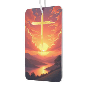 Désodorisant Pour Voiture Coucher de soleil /Foi
