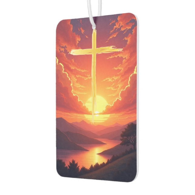 Désodorisant Pour Voiture Coucher de soleil /Foi (Gauche)