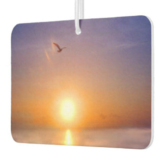 Désodorisant Pour Voiture Coucher de soleil sur l'océan