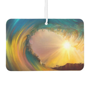 Désodorisant Pour Voiture Coucher de soleil topique Big wave votre côté phot