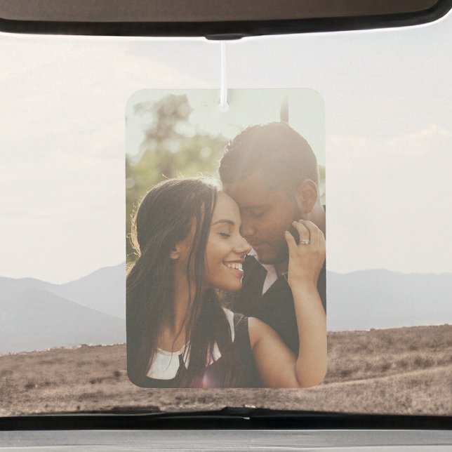 Désodorisant Pour Voiture Couples Amour Photo Anniversaire Cadeau Coeur (Créateur téléchargé)